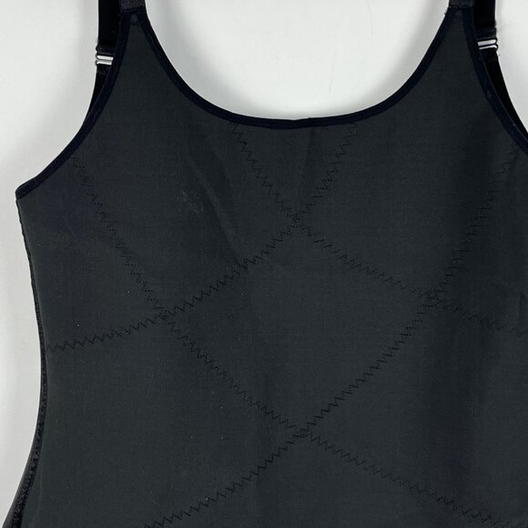 Ashley Stewart Compession Shape Wear Size 3X Spaghetti Strap Front Hook & Eye - Picture 8 of 9